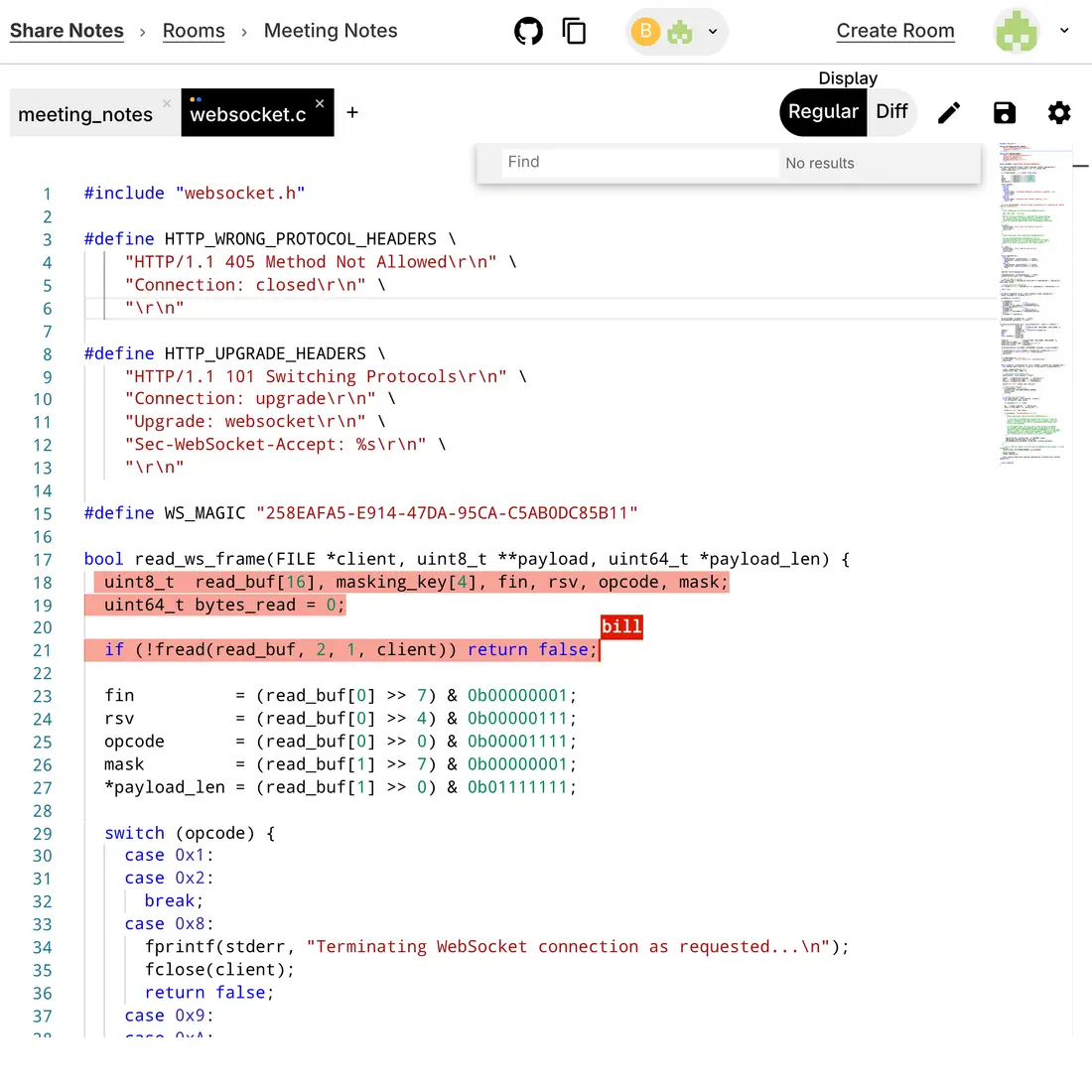 ShareNotes collaborative editor